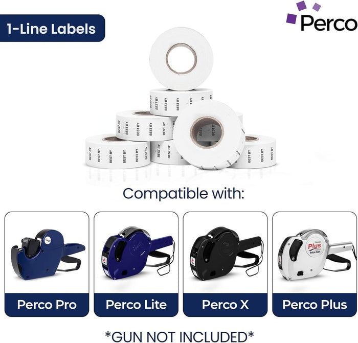 Perco X Price Labeler Kit - Labels, Inkers, and Scraper included ...
