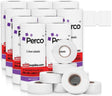 Perco 1 Line Removable Adhesive White Labels - Store Supplies