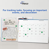 Perco 1/2 Inch Round Sticker Labels - Green 1 Roll