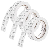 Perco 1/2 Inch Round Sticker Labels - Metallic Silver 3 Rolls