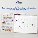 Perco 1/2 Inch Round Sticker Labels - Purple 3 Rolls