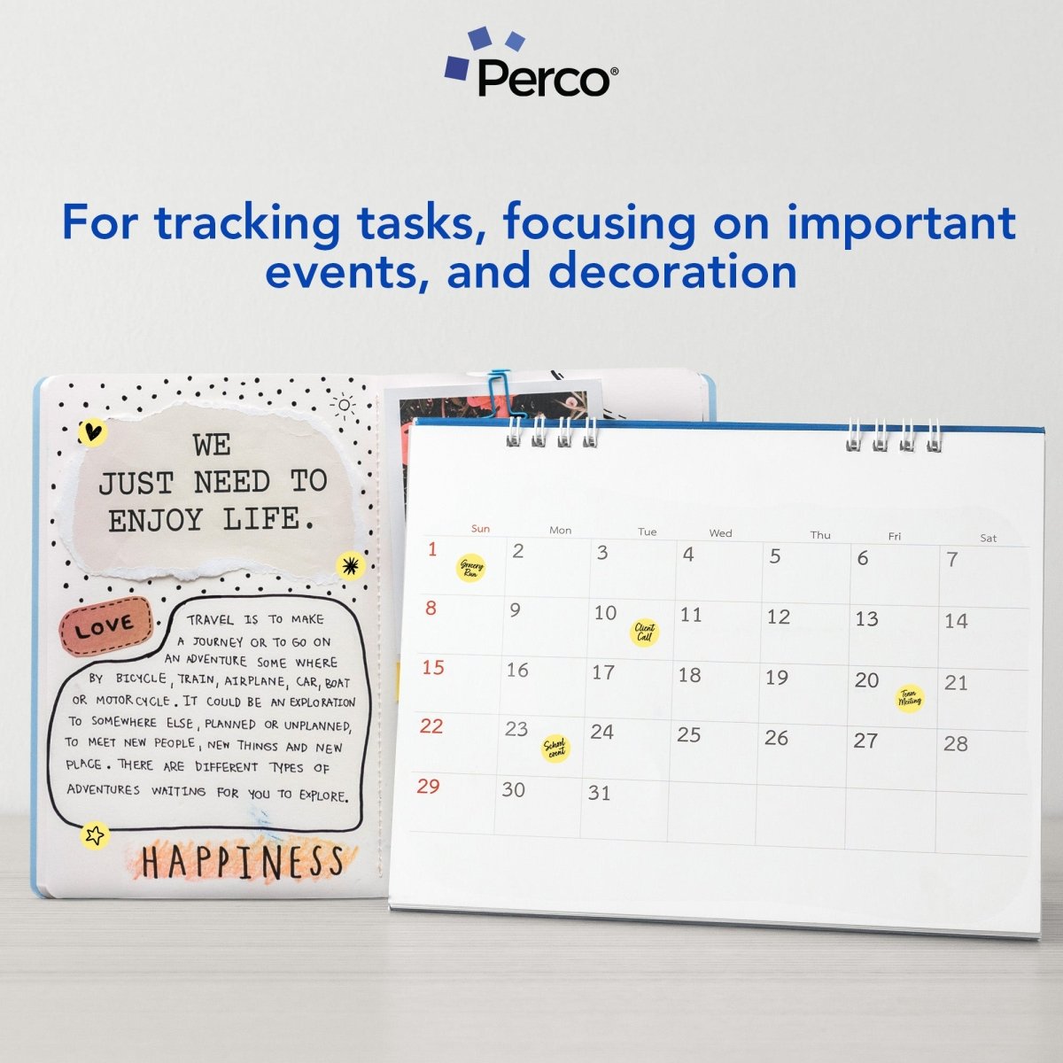 Perco 1/2 Inch Round Sticker Labels - Metallic Gold 3 Rolls