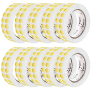 Perco 1/2 Inch Round Sticker Labels - Metallic Gold 10 Rolls
