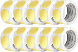 Perco 2 - Inch Round Circle Dot Sticker Labels – Easy Peel Perforation – Made in USA - Gold 10 Rolls / 500 Labels Each / 5000 Labels Total