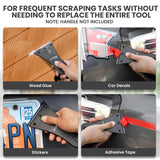 Perco 3 - Inch Plastic Scraper - Store Supplies