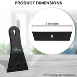 Perco 3 - Inch Plastic Scraper - Store Supplies