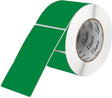 Perco 3x5 Inch - Rectangle Sticker Labels - Green