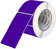 Perco 3x5 Inch - Rectangle Sticker Labels - Purple
