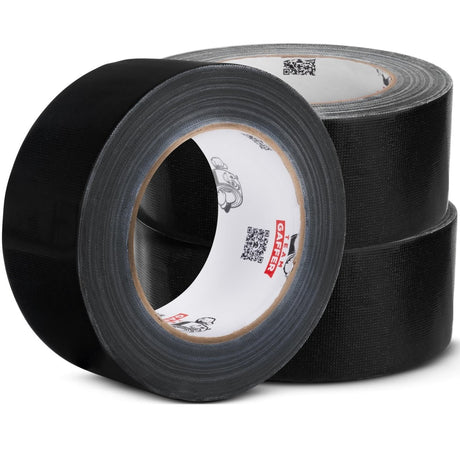 Perco Black Professional - Grade Gaffer Tapes - Store Supplies