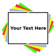 Perco Custom Labels for Perco 2 Line Adhesives Labels - Choose Color, Font and Imprint - Case of 30 Sleeves - Store Supplies
