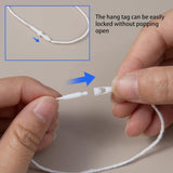 Perco DL153 Cotton String Tags - White Cotton