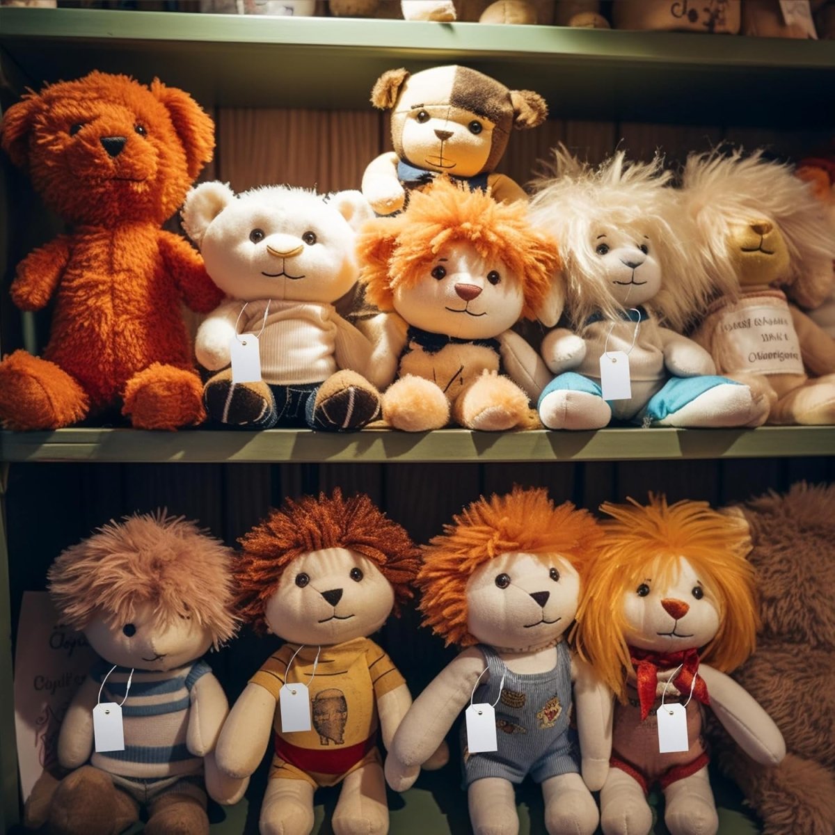 Perco DL153 Cotton String Tags - Compatible with compatible_with_product_page | Color: Beige | Quantity: Polyester | Adhesive: global.AdhesiveType | SKU: cotton-string-tag-DL153-beige-polyester | - shop_