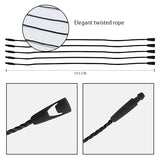 Perco DL153 Cotton String Tags - Black Cotton