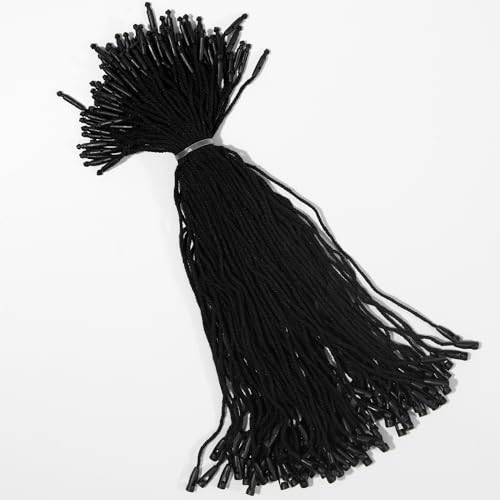 Perco DL153 Cotton String Tags - Black Cotton