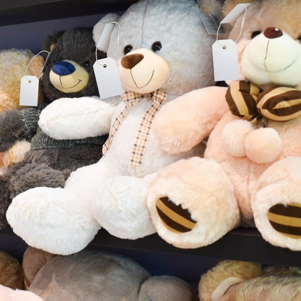 Perco DL153 Cotton String Tags - Compatible with compatible_with_product_page | Color: White | Quantity: Cotton | Adhesive: global.AdhesiveType | SKU: cotton-string-tag-DL153-white-cotton | - shop_