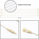 Perco DL153 Cotton String Tags - Beige Cotton