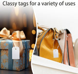 Perco DL153 Cotton String Tags - Beige Cotton