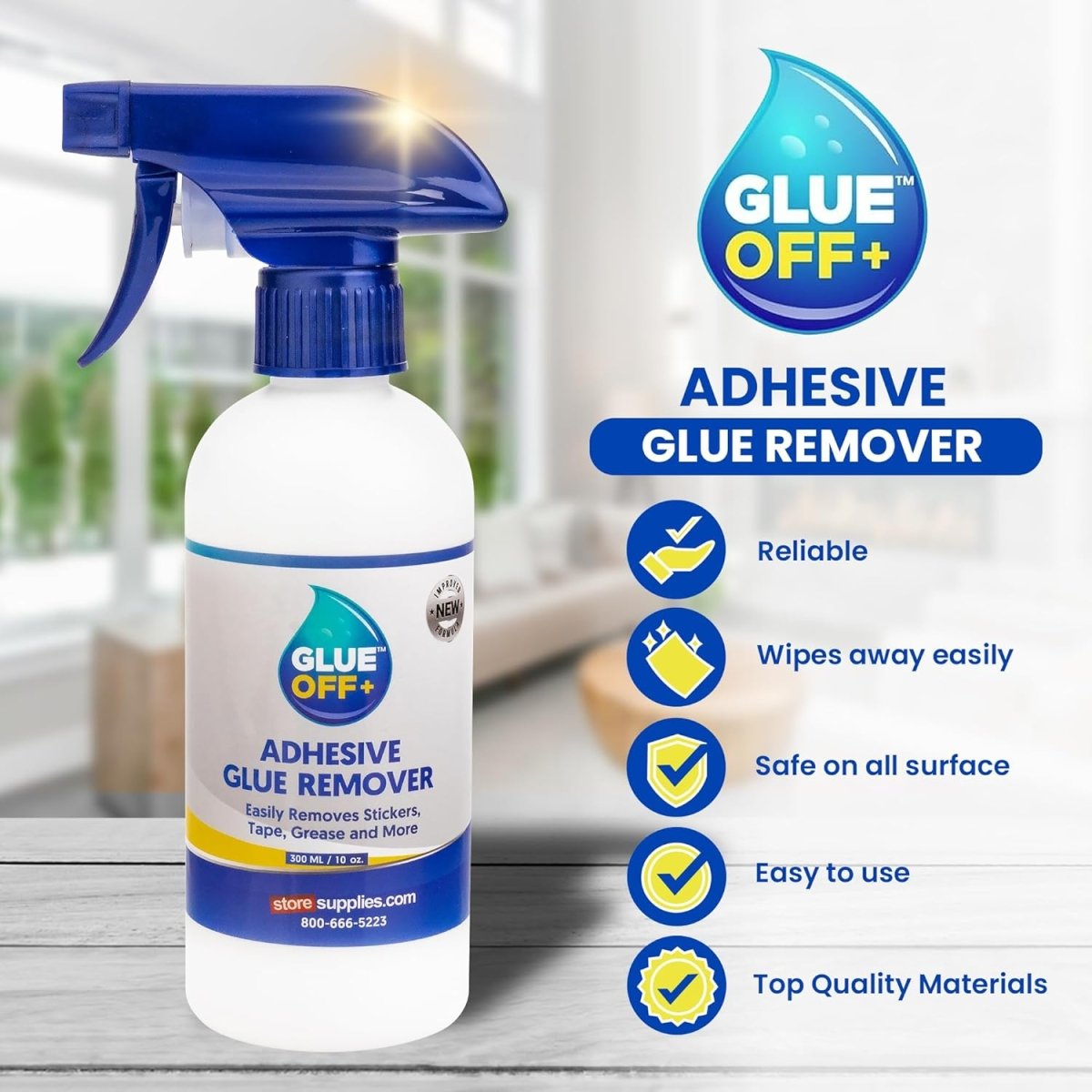 Perco Glue Off Adhesive Remover - Store Supplies