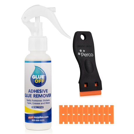Perco Glue Off Adhesive Remover - Store Supplies