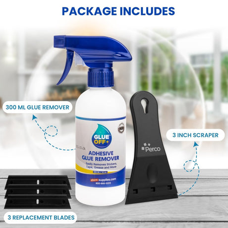 Perco Glue Off Adhesive Remover - Store Supplies