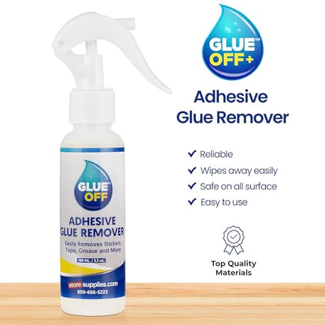 Perco Glue Off Adhesive Remover - Store Supplies