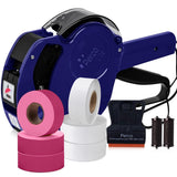 Perco Lite 1 Line Price or Date Gun with Colored Labels Kit - Store Supplies