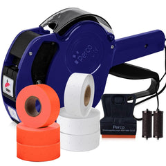 Perco Lite 1 Line Price or Date Gun with Colored Labels Kit