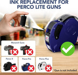 Perco Lite Ink Roll - Pack of 4 inkers