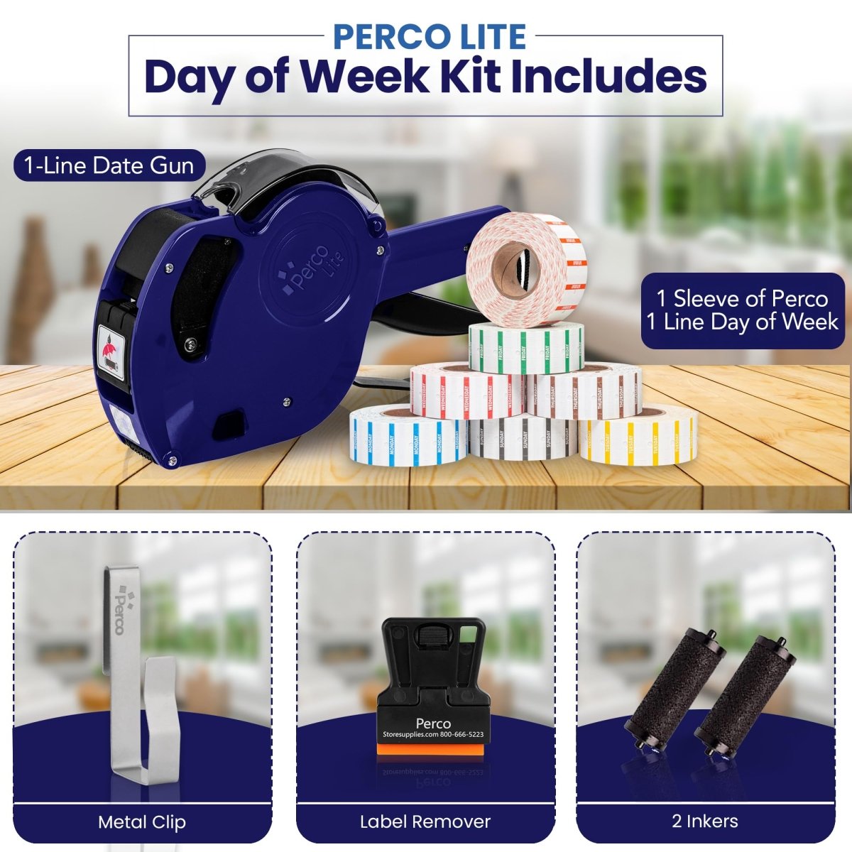 Perco Lite - Price Gun Kit - Store Supplies