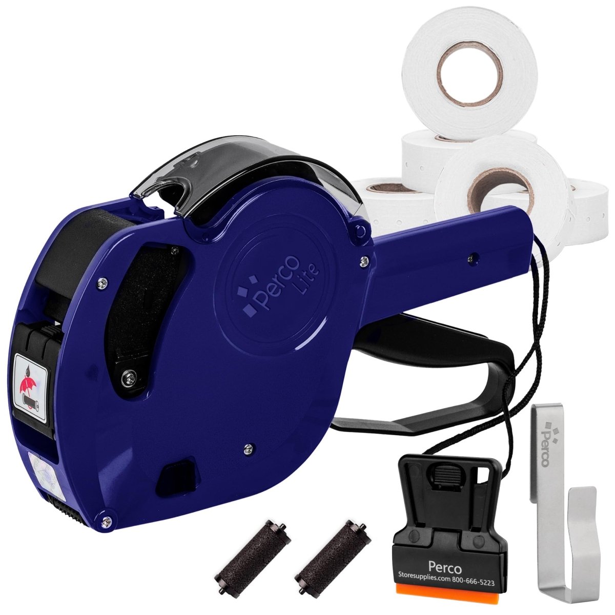 Perco Lite Price Labeler and Extra Sleeve of White Labels - 