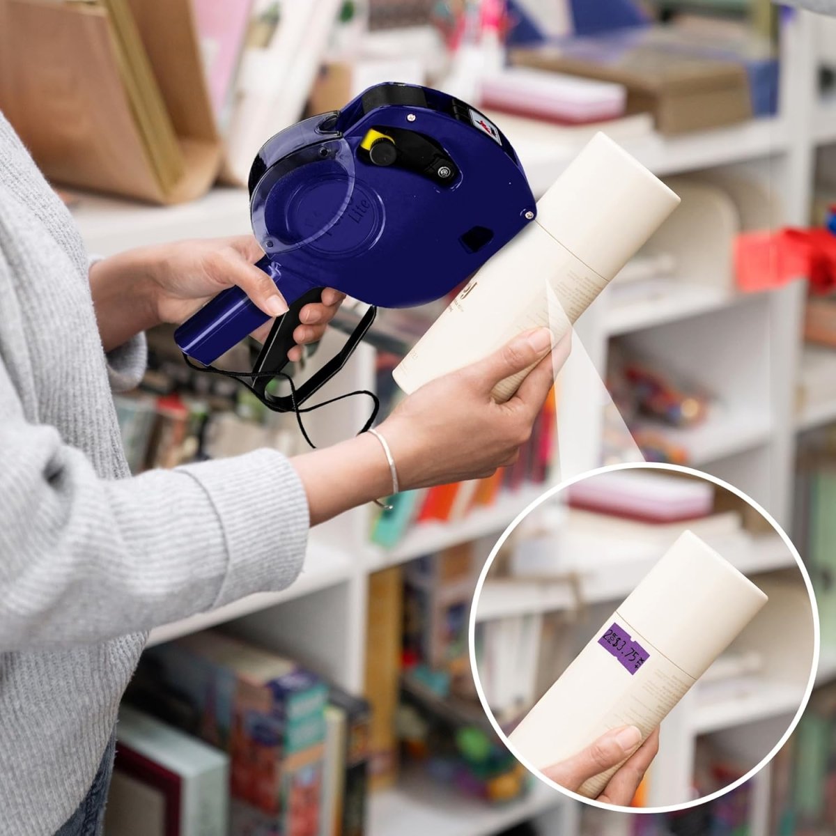 Perco Lite Pricing & Date Labeler - Price Gun Purple