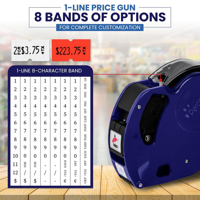 Perco Lite Price Labeler Kit - Labels, Inkers, and Scraper included ...