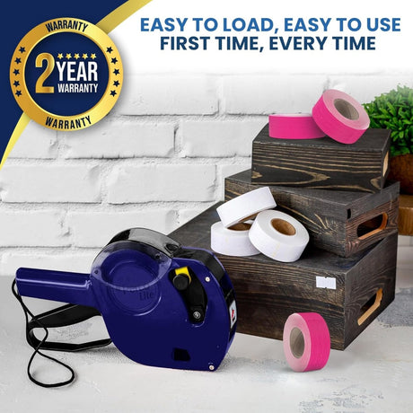 Perco Lite Pricing & Date Labeler - Price Gun Fluorescent Pink