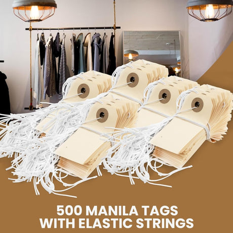 Perco Manila Shipping Tags - 500 pack 1