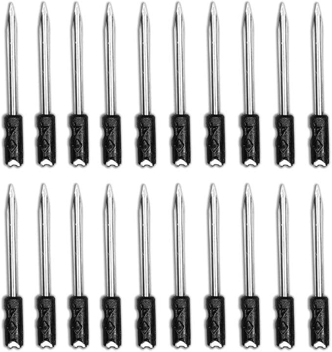 Perco NZ - 204P Standard Tagging Gun Needles Replacement Kit, Steel - Pack of 20 needles