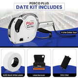Perco Plus 1 - Line Labeler Gun with Labels Kit - Store Supplies
