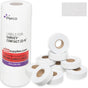 Perco Price Labels for Garvey 22 - 6 / 22 - 7 / 22 - 8 - White 1 Sleeve / 9 Rolls / 11000 Blank Pricing Labels