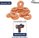 Perco Price Labels for Monarch 1110 - Fluorescent Red 4 Sleeves