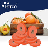 Perco Price Labels for Monarch 1115 - Fluorescent Red 1 Sleeve / 10 Rolls / 15000 Blank Pricing Labels