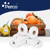 Perco Price Labels for Monarch 1115 - White 1 Sleeve / 10 Rolls / 15000 Blank Pricing Labels