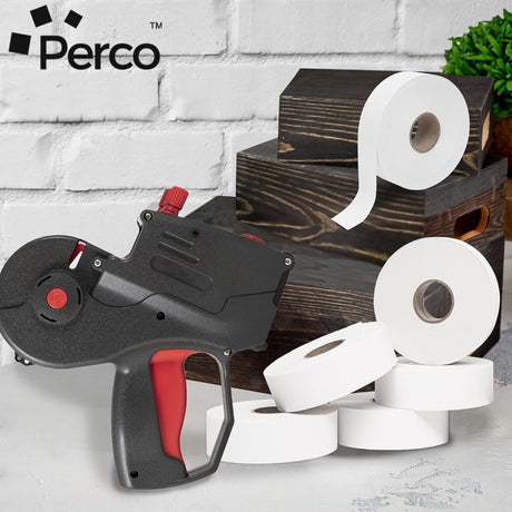 Perco Price Labels for Monarch 1153 Price Labeler - 8 Sleeves