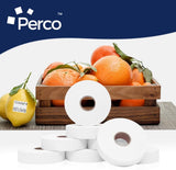 Perco Pricing Labels for Monarch 1136 - White Case of 8 Sleeves / 64 Rolls / 112000 Blank Pricing Labels