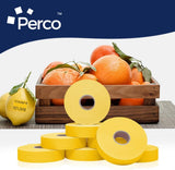 Perco Pricing Labels for Monarch 1136 - Yellow 1 Sleeve / 8 Rolls / 14000 Blank Pricing Labels
