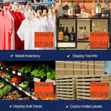 Perco Pricing Labels for Monarch 1136 - White 1 Sleeve / 8 Rolls / 14000 Blank Pricing Labels