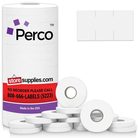 Perco Pricing Labels for Motex MX - 2200 and Monarch 1110 - Store Supplies
