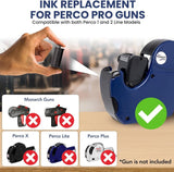 Perco Pro 1 & 2 Line Ink Roll - Pack of 4 Inkers