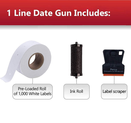 Perco Pro 1 Line Price and Date Guns - Store Supplies