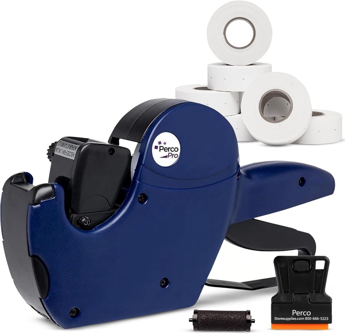 Perco Pro 2 Line - Compatible with compatible_with_product_page | Color: Perco Pro 2 Line Labeler Kit | Quantity: Price Gun | Adhesive: global.AdhesiveType | SKU: PL-STK2L-WLI-LS | - shop_