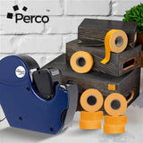 Perco Pro 2 - Line Labels - Fluorescent Orange Case of 10 Sleeves / 64 Rolls / 60000 Blank Pricing Labels