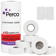 Perco - Pro 2 - Line Labels - Freezer Adhesive Price Labels For Perco Pro 2 Line - 1 Sleeve / 8 Rolls / 6000 Blank Pricing Labels